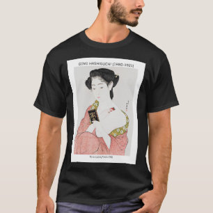 Camiseta Mujer japonesa aplicando polvo - Goyō Hashiguchi