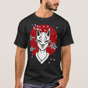 Camiseta Mujer japonesa Oni Mask Manga