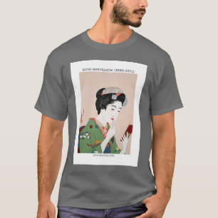 Camiseta Mujer japonesa que aplica el rouge - Goyō Hashiguc