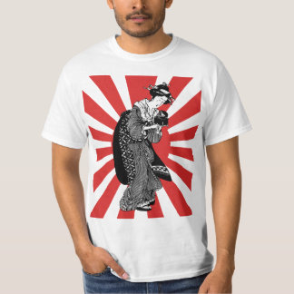Camiseta Mujer japonesa tradicional del ukiyoe