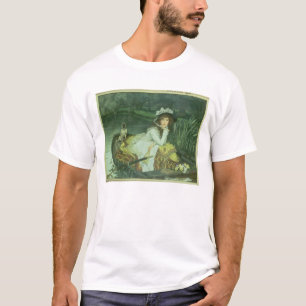 Camiseta Mujer joven de James Tissot el en un barco, o