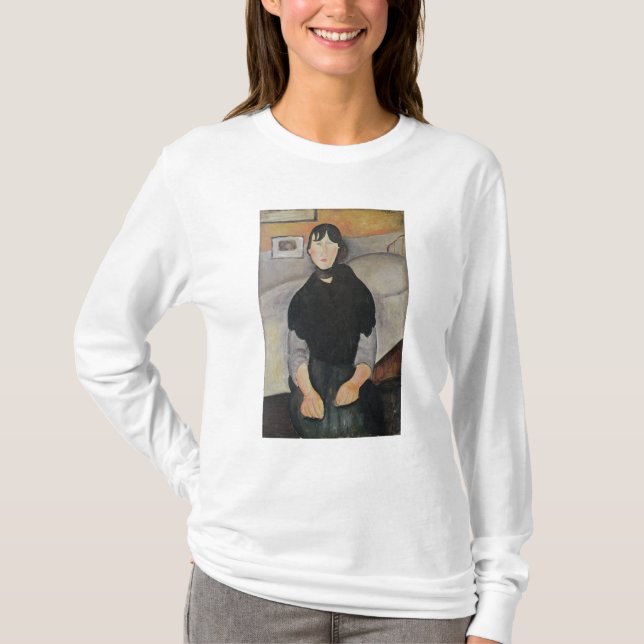 Camiseta Mujer joven de la gente (Anverso)