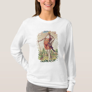 Camiseta Mujer joven de una tribu vecina a