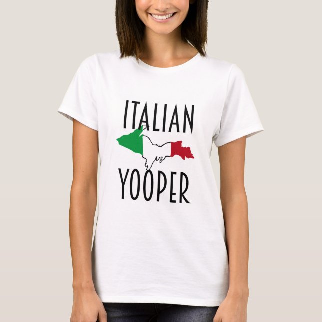 Camiseta Mujer joven italiana (Anverso)