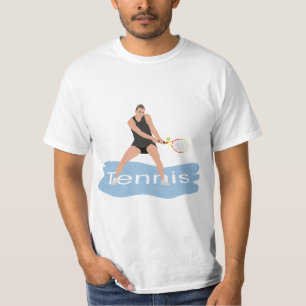 Camiseta Mujer jugando en torneo de tenis
