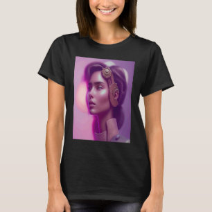 Camiseta Mujer Leve Rosada Parecen Ropa Púrpura Inspo Naran