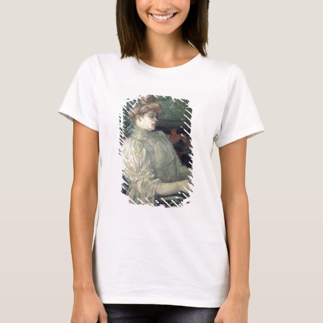 Camiseta Mujer leyendo (Anverso)