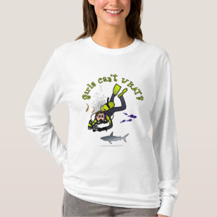 Camiseta Mujer ligera buzo