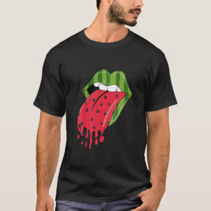 Camiseta Mujer Lip Melon Mama Watermelon