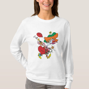 Camiseta Mujer Loca Corriendo Payaso