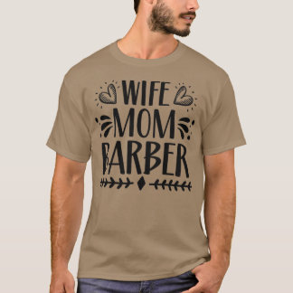Camiseta Mujer Mamá Barber 1