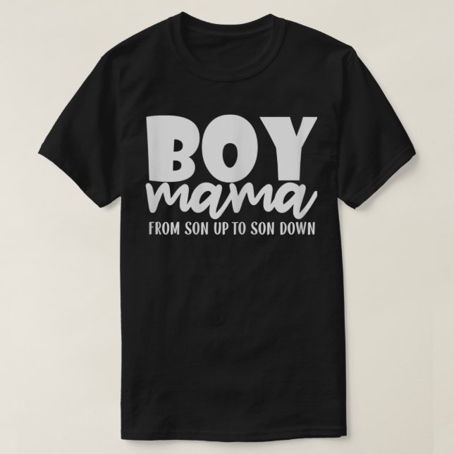 Camiseta Mujer: Mamá desde el hijo hasta el hijo  (Diseño del anverso)