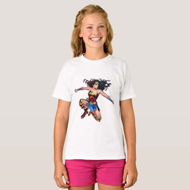 Camiseta Mujer Maravilla (Anverso completo)