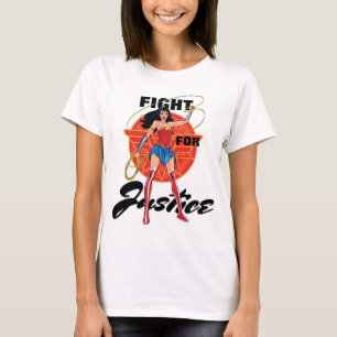 Camiseta Mujer Maravilla Con Lasso - Lucha Por La Justicia