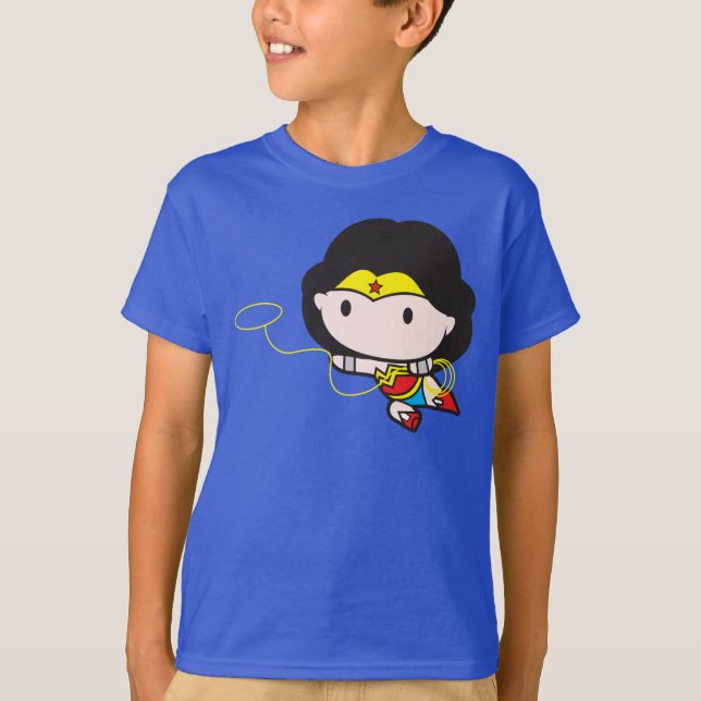 Camiseta Mujer Maravilla De Dos Bandos (Anverso)