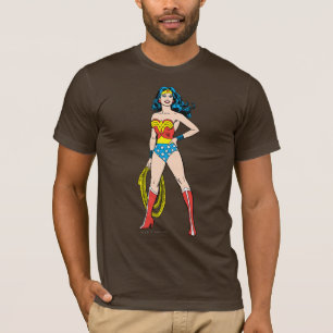 Camiseta Mujer Maravilla de pie