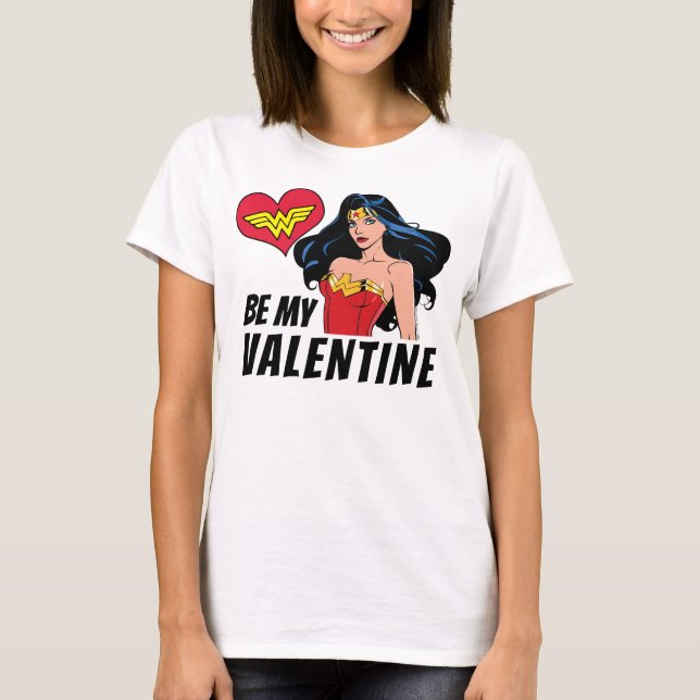 Camiseta Mujer Maravilla | Eres un maravilloso San Valentín (Anverso)