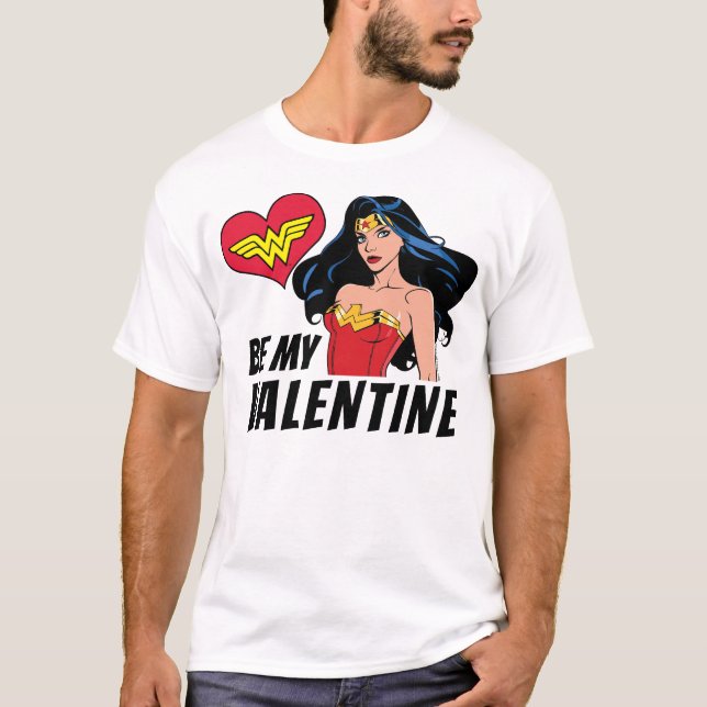 Camiseta Mujer Maravilla | Eres un maravilloso San Valentín (Anverso)