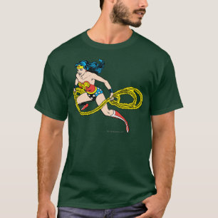 Camiseta Mujer Maravilla, Lasso A La Izquierda