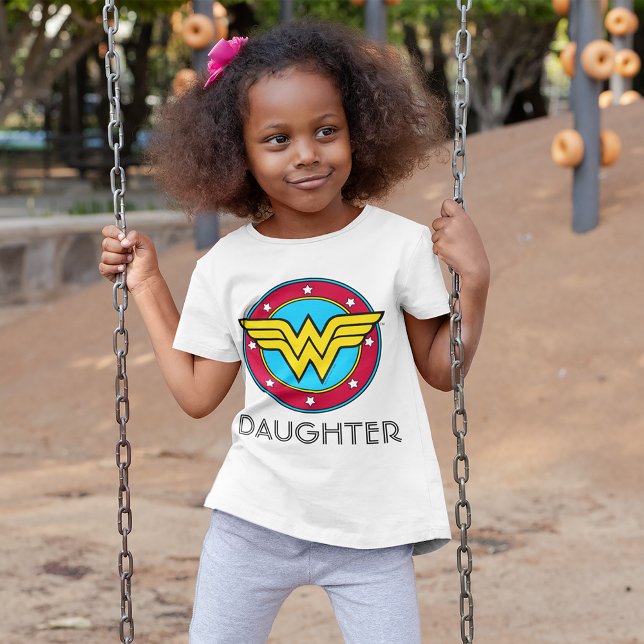Camiseta Mujer Maravilla | Logo Círculo Personalizado y Est (Subido por el creador)