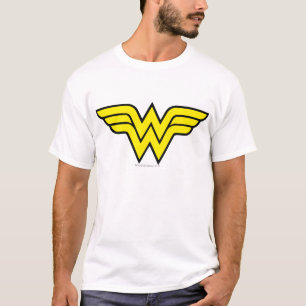 Camiseta Mujer Maravilla  Logotipo clásico