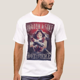 Camiseta Mujer Maravilla Lucha Por La Justicia