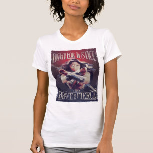 Camiseta Mujer Maravilla Lucha Por La Justicia