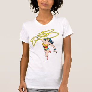 Camiseta Mujer Maravilla sostiene Lasso 2