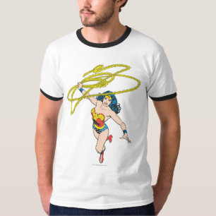 Camiseta Mujer Maravilla sostiene Lasso 2