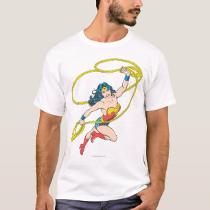 Camiseta Mujer Maravilla sostiene Lasso 3