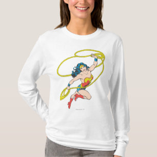 Camiseta Mujer Maravilla sostiene Lasso 3