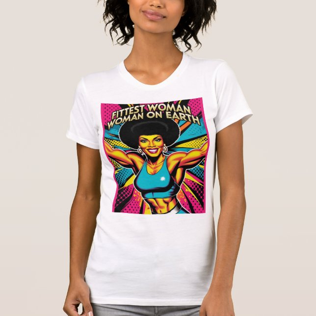 Camiseta Mujer más deportiva en la Tierra 1995 (Anverso)