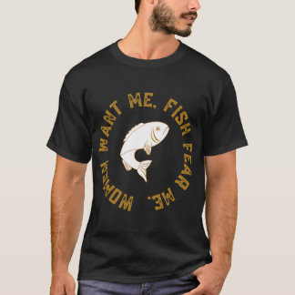 Camiseta Mujer me quiere pescado me teme