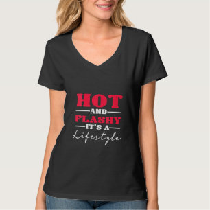 Camiseta Mujer Menopa Famosa Femenina De Estilo De Vida Cal
