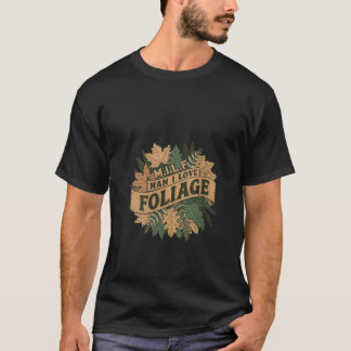 Camiseta Mujer MILF hombre que amo follaje otoño deja graci