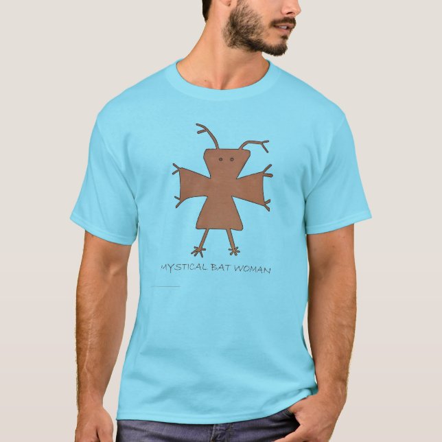Camiseta Mujer mística del palo (Anverso)