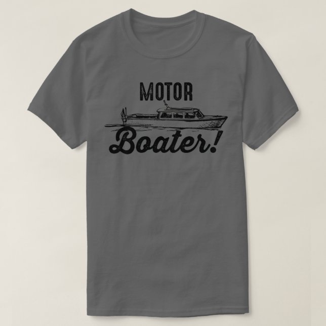 Camiseta Mujer Motor Boater Graciosa Me Encanta El Motor Bo (Diseño del anverso)