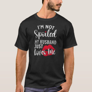 Camiseta Mujer mujer casada esposa no soy malcriada mi mari