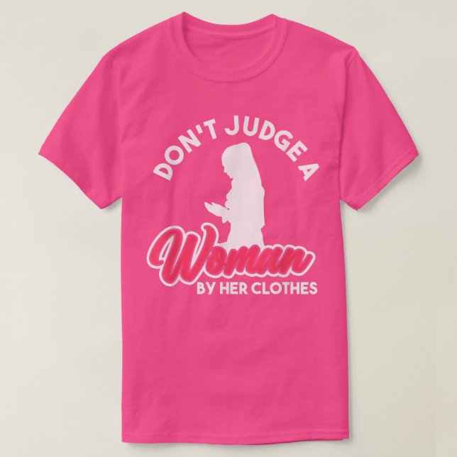 Camiseta Mujer musulmana Hijab Mezquita de Religión Islámic (Diseño del anverso)