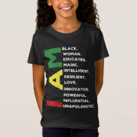 Mujer negra educada inteligente poderosa