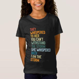 Camiseta Mujer negra fuerte en el mes de la historia negra 