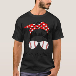 Camiseta Mujer Niñera Vida Softball Béisbol Funny #Nannyli