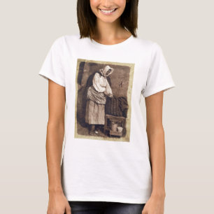 Camiseta Mujer ostión, 1843-47 (papel salado impreso de cal