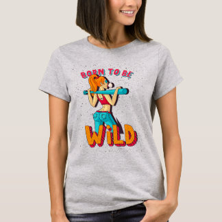 Camiseta Mujer Paleta Nacida Para Ser Salvaje