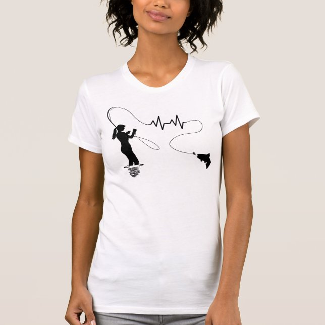 Camiseta Mujer pescadora de mariscos (Anverso)