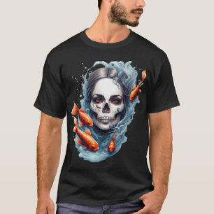 Camiseta Mujer pescadora Voodoo disturbios Steampunk