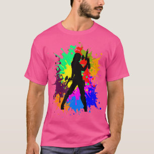 Camiseta Mujer pintora pintura Pintura Pintadora Pañuelo Ai