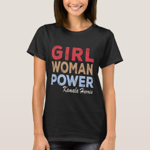 Camiseta Mujer Poder Kamala Harris Retro Vintage