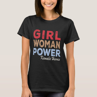 Camiseta Mujer Poder Kamala Harris Retro Vintage