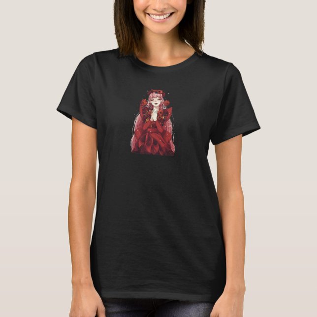 Camiseta Mujer Princesa Belle Tee Premium (Anverso)
